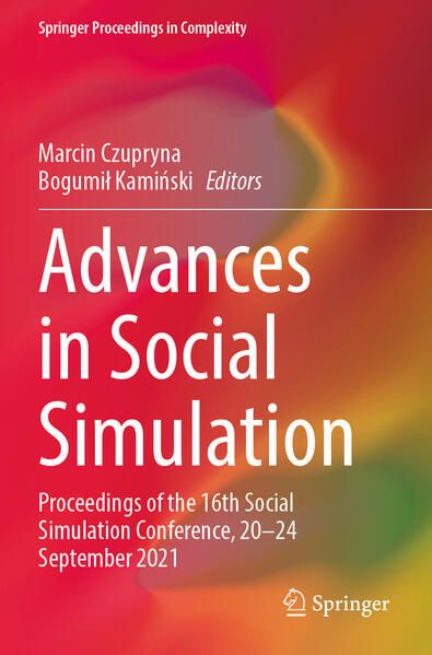 Produktbild: Advances in Social Simulation