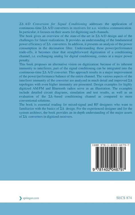 Produktbild: Sigma Delta A/D Conversion for Signal Conditioning