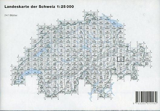Produktbild: Swisstopo 1 : 25 000 Filisur