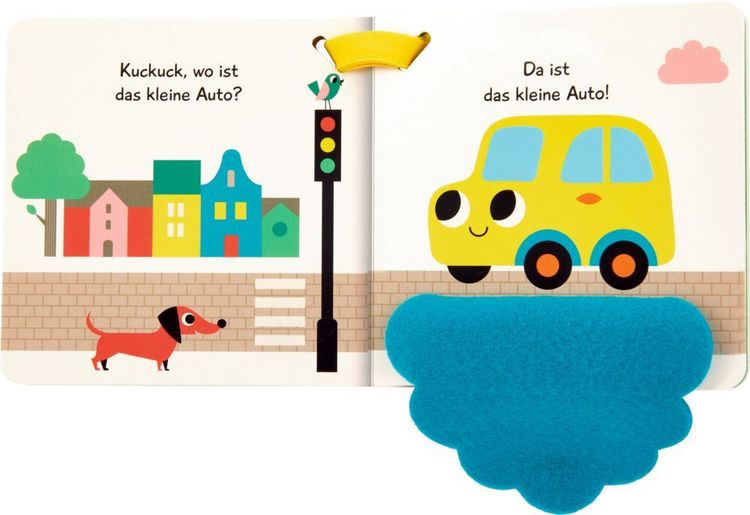 Produktbild: Mein Filz-Fühlbuch für den Buggy: Kuckuck, kleines Auto!