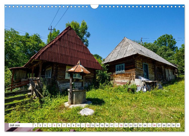 Produktbild: Sch&ouml;nes Maramures (Wandkalender 2026 DIN A3 quer), CALVENDO Monatskalender