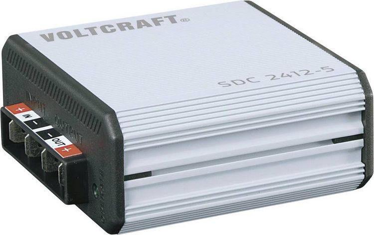Produktbild: VOLTCRAFT SDC 2412-5 DC/DC-Wandler 24 V/DC - 13.8 V/DC/7A 70W