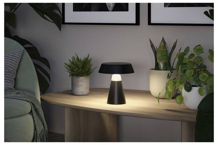 Produktbild: Paulmann Lirox 77060 Tischlampe 1.5W Schwarz, Champagner