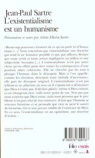 Produktbild: L' existentialisme est un humanisme