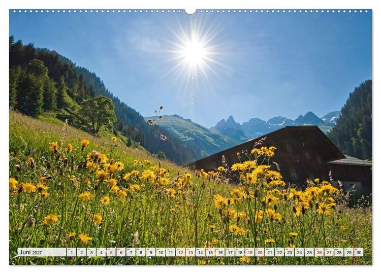 Produktbild: Traumhaftes Allg&auml;u (Wandkalender 2027 DIN A2 quer), CALVENDO Monatskalender