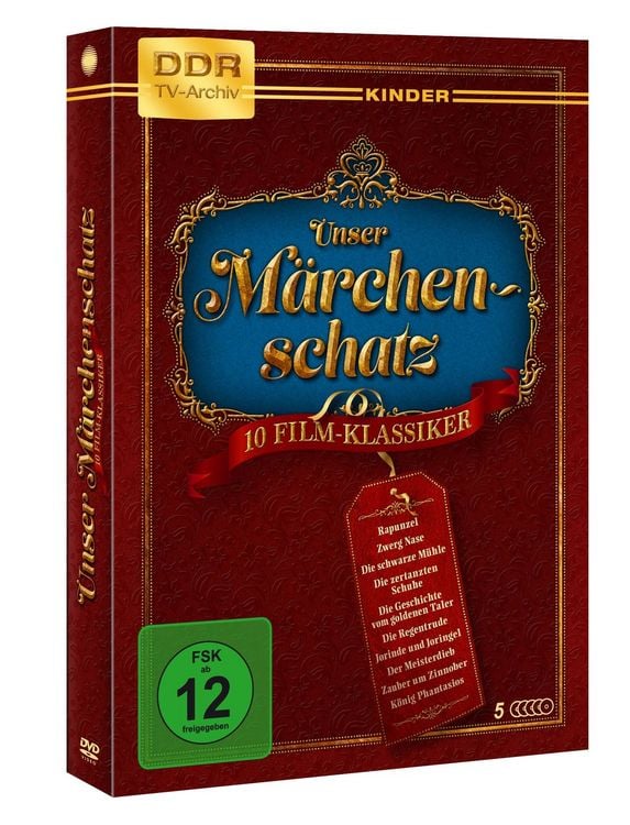 Produktbild: Unser M&auml;rchenschatz - 10 Film-Klassiker (DDR TV) [5 DVDs]