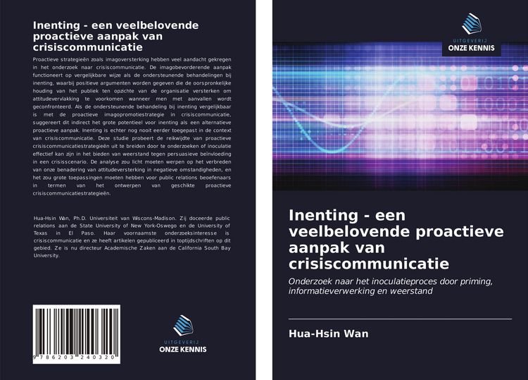 Produktbild: Inenting - een veelbelovende proactieve aanpak van crisiscommunicatie
