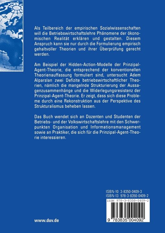 Produktbild: Strukturalistische Prinzipal-Agent-Theorie