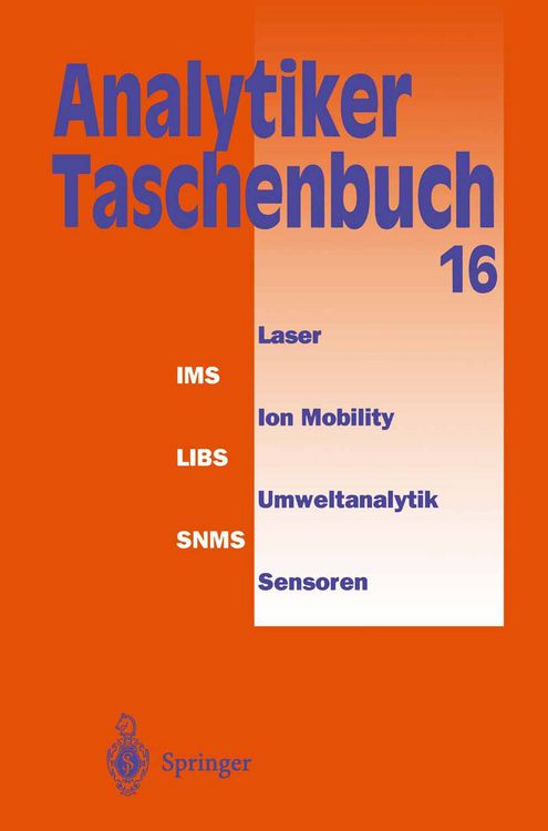 Produktbild: Analytiker-Taschenbuch