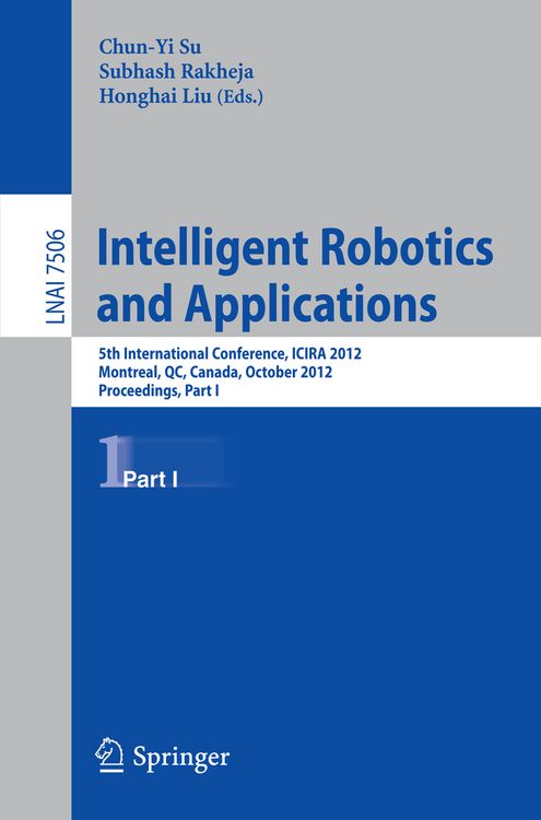 Produktbild: Intelligent Robotics and Applications