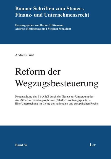Produktbild: Reform der Wegzugsbesteuerung