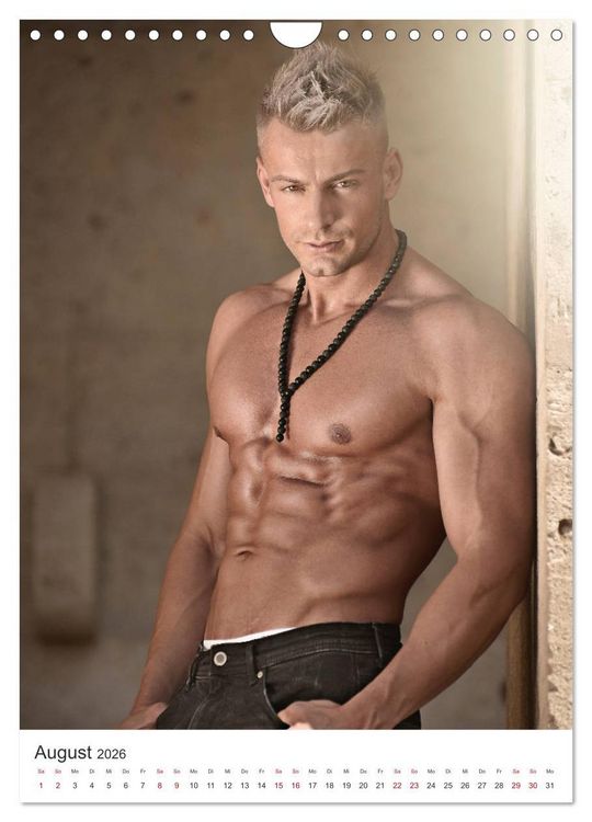 Produktbild: Men's Physique (Wandkalender 2026 DIN A4 hoch), CALVENDO Monatskalender