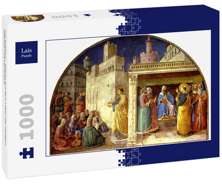 Produktbild: Lais Puzzle Fra Angelico - Szenen aus dem Leben der Heiligen Stephan und Laurentius 1000 Teile