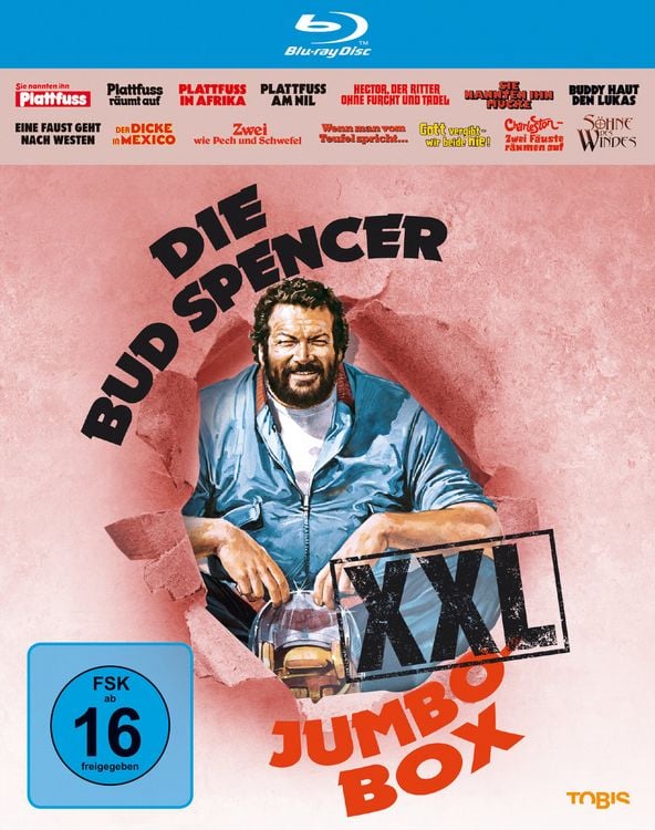 Produktbild: Die Bud Spencer Jumbo Box XXL [14 BRs]