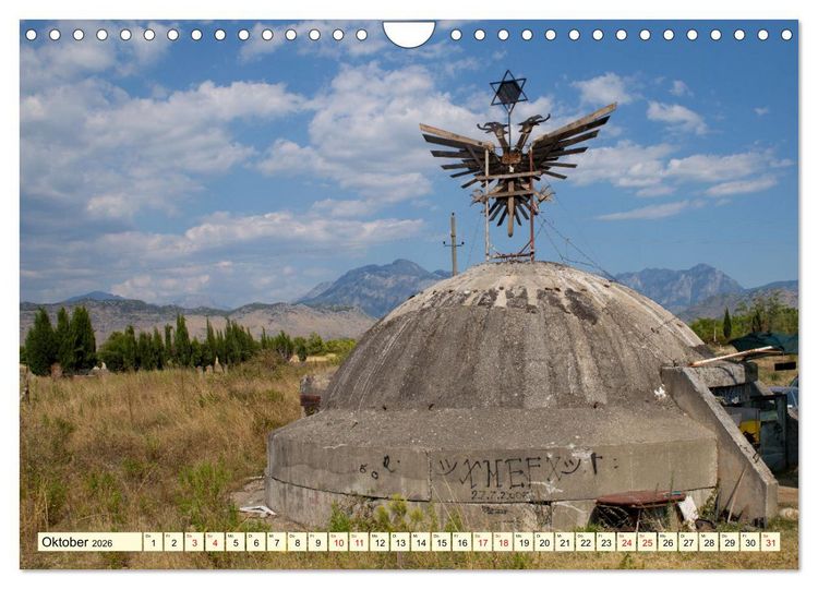 Produktbild: Albanien - Streifz&uuml;ge durch atemberaubende Kulturlandschaften (Wandkalender 2026 DIN A4 quer), CALVENDO Monatskalender