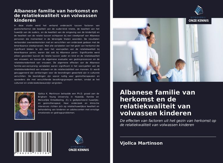 Produktbild: Albanese familie van herkomst en de relatiekwaliteit van volwassen kinderen