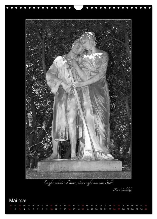 Produktbild: S&uuml;dfriedhof Leipzig (Wandkalender 2026 DIN A3 hoch), CALVENDO Monatskalender