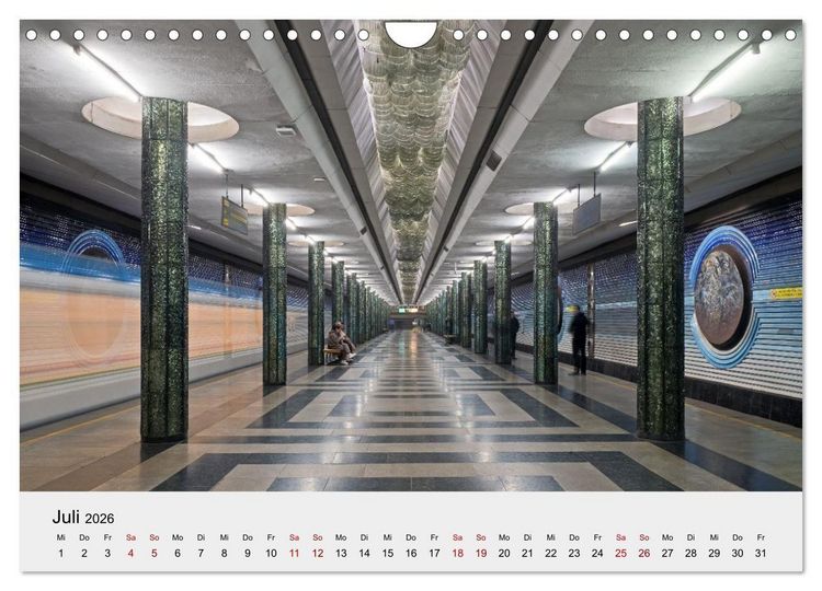 Produktbild: Usbekistan entlang der Seidenstra&szlig;e (Wandkalender 2026 DIN A4 quer), CALVENDO Monatskalender