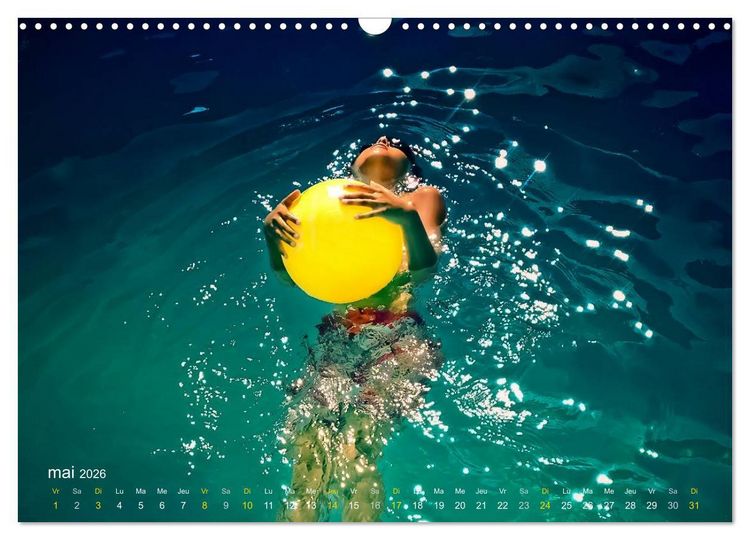 Produktbild: AQUAPASSION (Calendrier mural 2026 DIN A3 vertical), CALVENDO calendrier mensuel