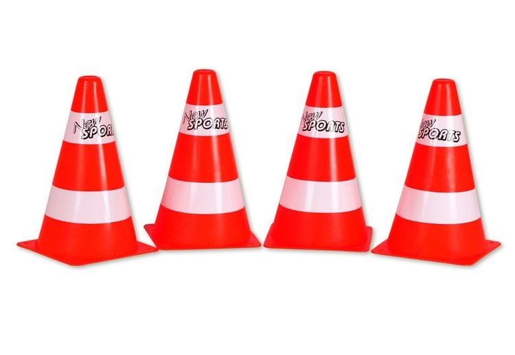 Produktbild: Toy Company 63086 - New Sports: Pylonen-Set, 4 Stück