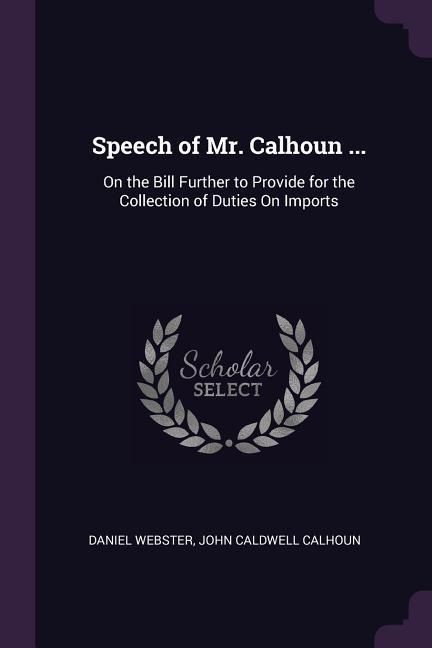 Produktbild: Speech of Mr. Calhoun ...