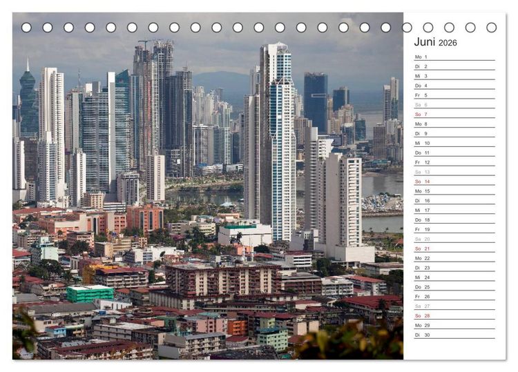 Produktbild: Skylines weltweit (Tischkalender 2026 DIN A5 quer), CALVENDO Monatskalender