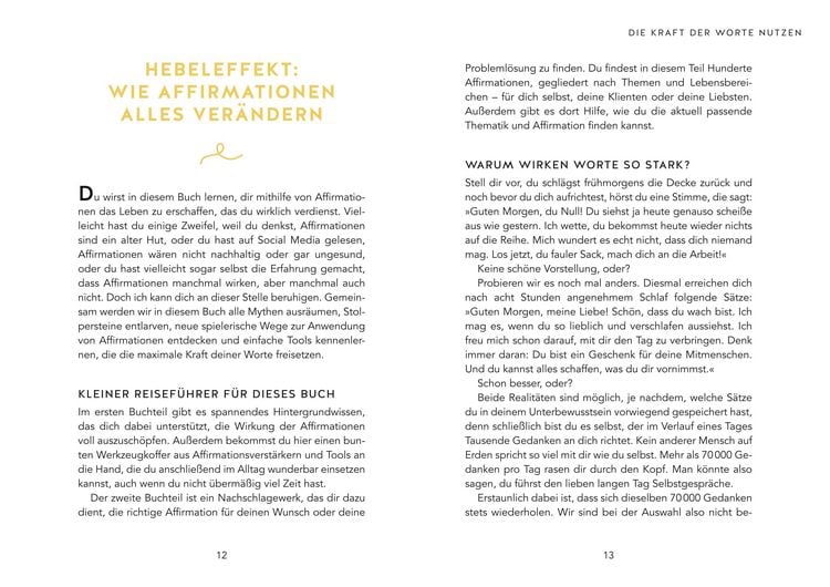 Wenn ein Satz dein Leben verändert