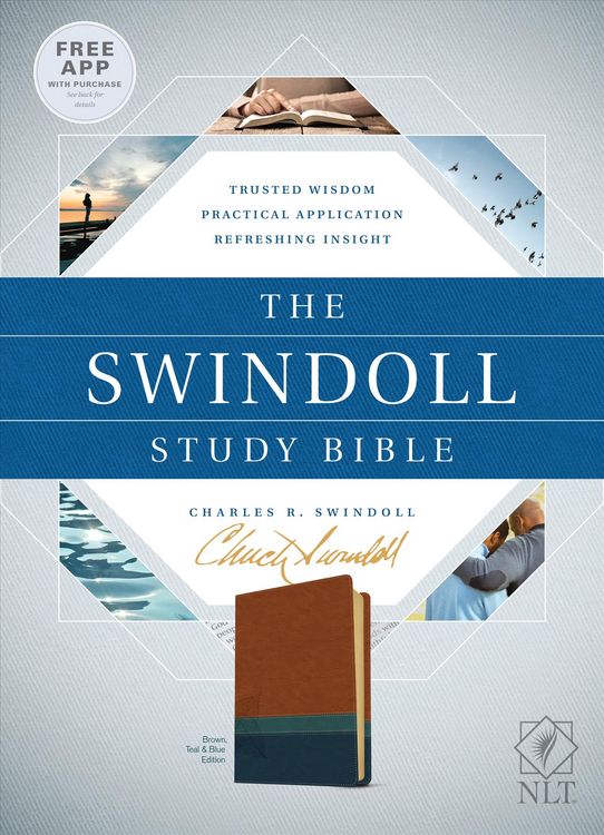 Produktbild: The Swindoll Study Bible NLT, Tutone