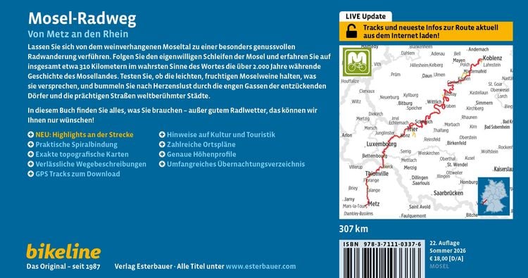 Produktbild: Mosel-Radweg
