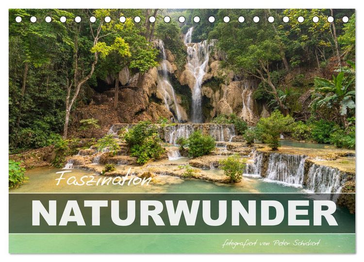 Produktbild: Faszination Naturwunder (Tischkalender 2026 DIN A5 quer), CALVENDO Monatskalender