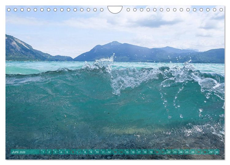 Produktbild: Garmisch Partenkirchen Land - Wasser und Berge sind Leben (Wandkalender 2026 DIN A4 quer), CALVENDO Monatskalender