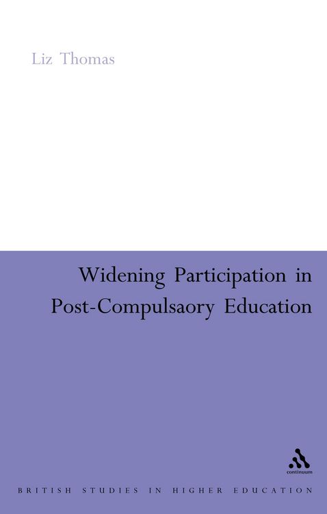 Produktbild: Widening Participation in Post-Compulsory Education