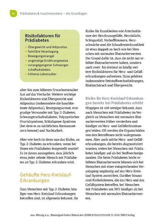 Produktbild: Warnsignal hoher Blutzucker