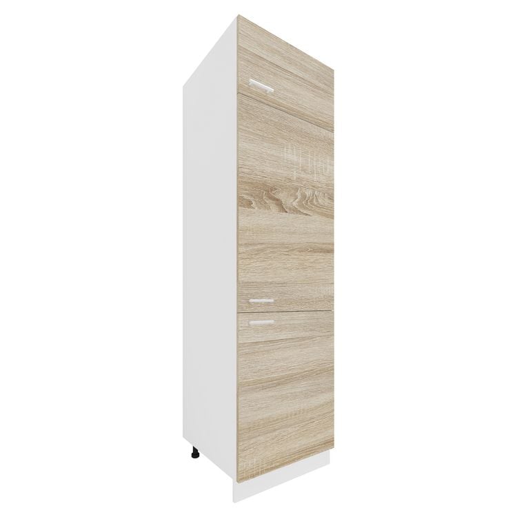 Produktbild: K&uuml;chenschrank B. 60 cm Hochschrank K&uuml;che Esilo