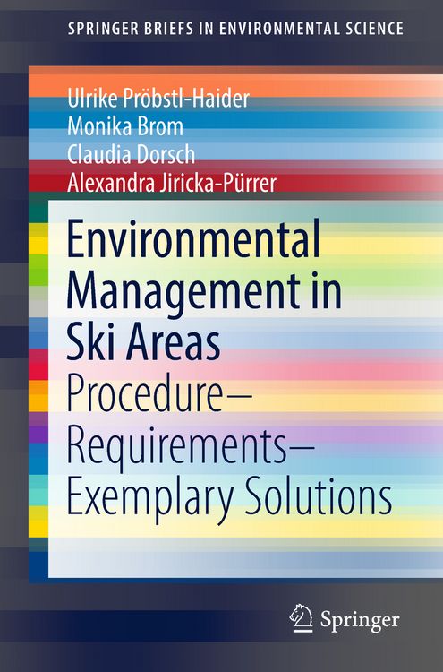 Produktbild: Environmental Management in Ski Areas