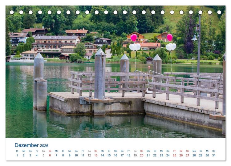 Produktbild: Sch&ouml;ner Tegernsee (Tischkalender 2026 DIN A5 quer), CALVENDO Monatskalender