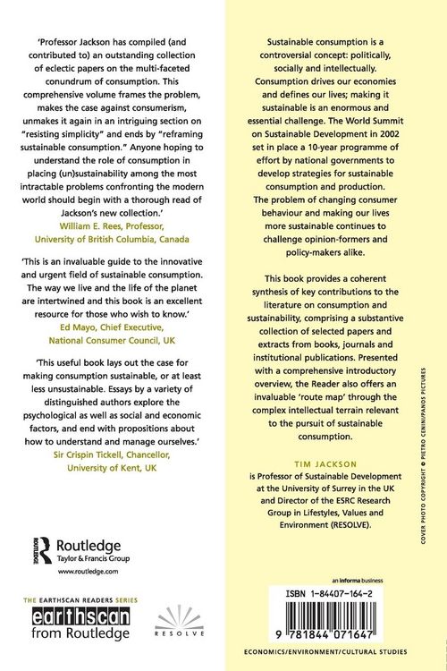 Produktbild: The Earthscan Reader on Sustainable Consumption