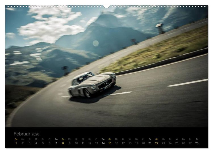 Produktbild: Mercedes Benz 300SL - Racing (Wandkalender 2026 DIN A2 quer), CALVENDO Monatskalender