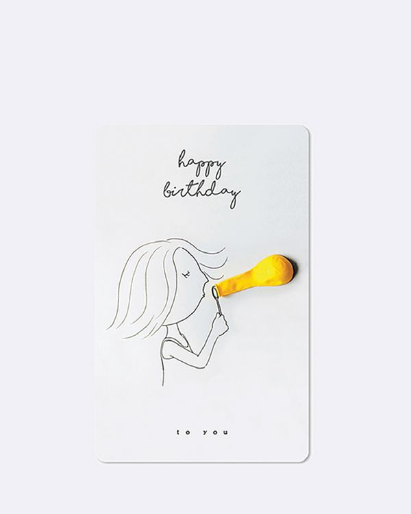 Produktbild: Lunacard Postkarte *Happy birthday to you