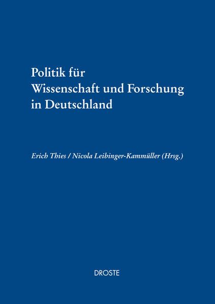 Produktbild: Politik f&uuml;r Wissenschaft und Forschung in Deutschland