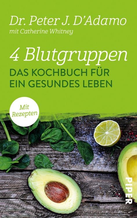 Produktbild: 4 Blutgruppen - Das Kochbuch f&uuml;r ein gesundes Leben