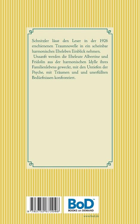 Produktbild: Traumnovelle