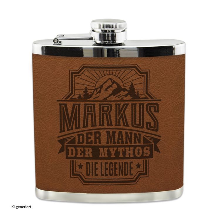 Produktbild: HTI-Living Echter Kerl Flachmann Markus Echter Kerl Flachmann Markus