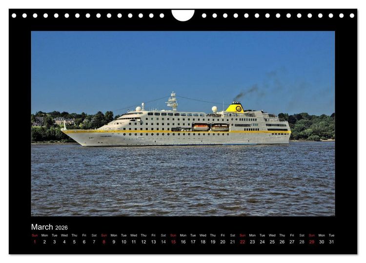 Produktbild: Destination Hamburg 2026 (Wall Calendar 2026 DIN A4 landscape), CALVENDO 12 Month Wall Calendar