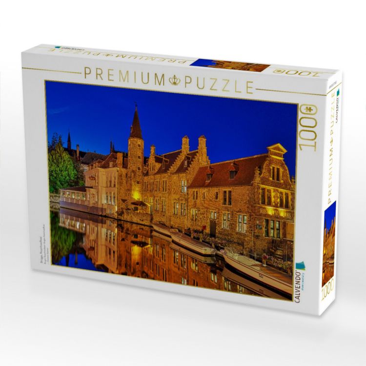 Produktbild: CALVENDO Puzzle Br&uuml;gge, Rozenhoedkaai | 1000 Teile Lege-Gr&ouml;&szlig;e 64x48cm Foto-Puzzle f&uuml;r gl&uuml;ckliche Stunden