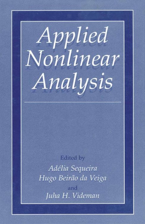Produktbild: Applied Nonlinear Analysis