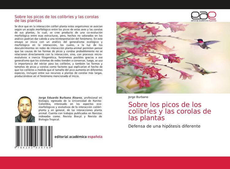 Produktbild: Sobre los picos de los colibr&iacute;es y las corolas de las plantas