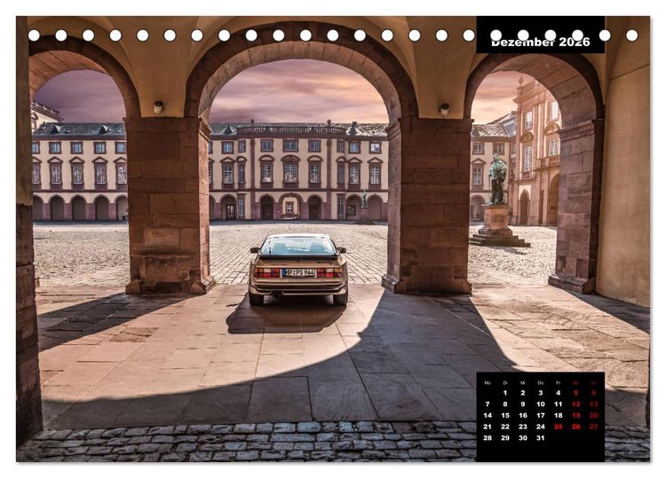 Produktbild: &acute;89 Porsche 944 S2 (Tischkalender 2026 DIN A5 quer), CALVENDO Monatskalender