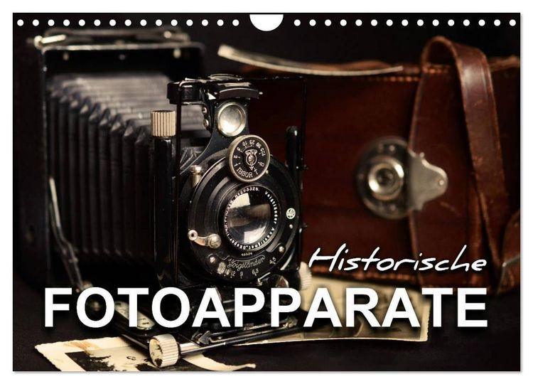 Produktbild: Historische Fotoapparate (Wandkalender 2026 DIN A4 quer), CALVENDO Monatskalender