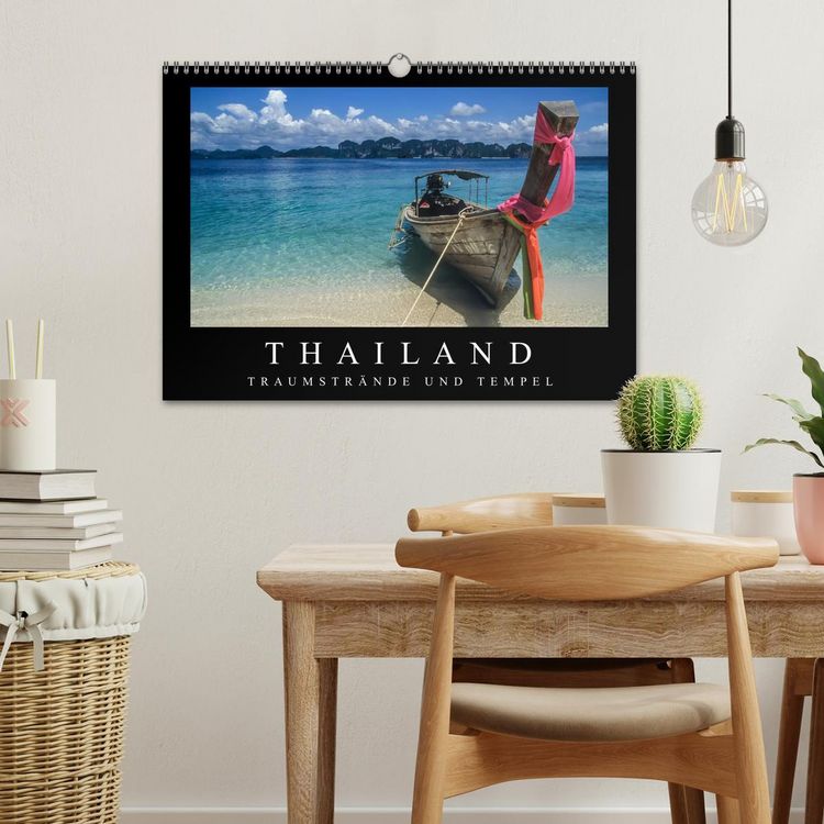 Produktbild: Thailand - Traumstr&auml;nde und Tempel (Wandkalender 2026 DIN A3 quer), CALVENDO Monatskalender